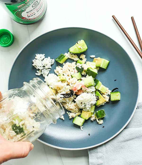 California Roll in a Jar