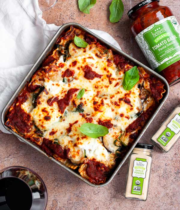 Easy Vegetable Lasagna
