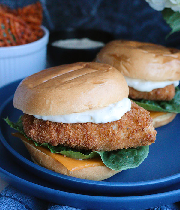 Copycat Fried Fish Sandwich