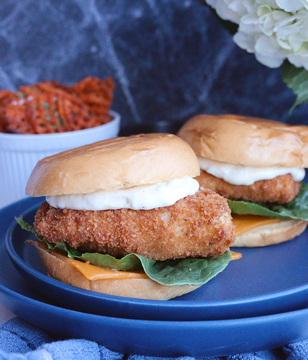 Copycat Fried Fish Sandwich