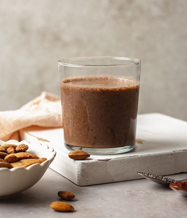Double Chocolate Cherry Smoothie