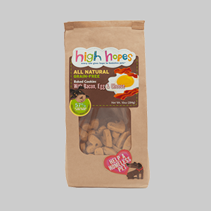 High Hopes Bacon Egg and Cheese Dog Biscuits