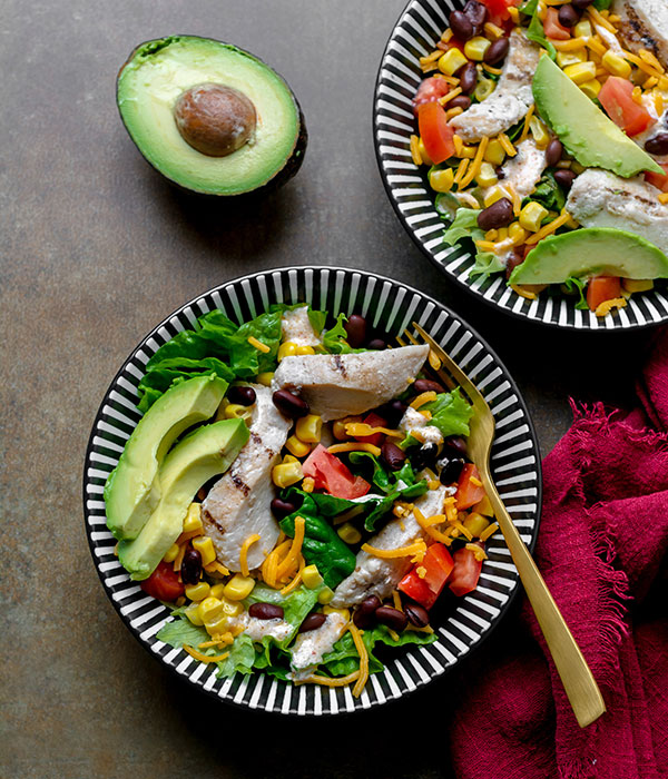 Southwestern Chopped Chicken Salad