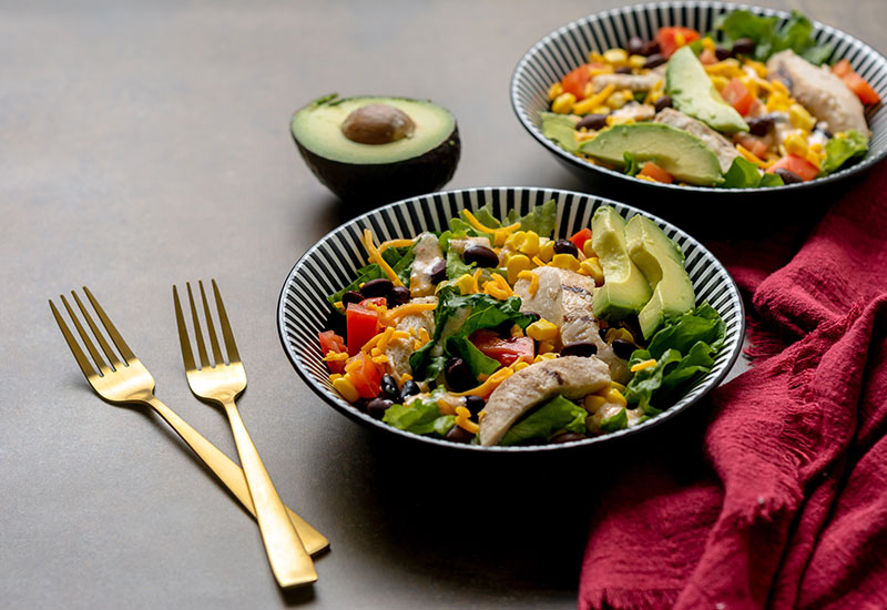 Southwestern Chopped Chicken Salad