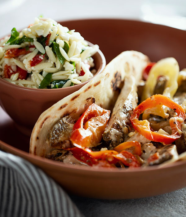 Za'atar Chicken Naan