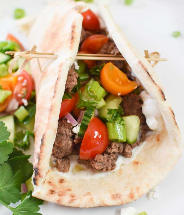 Greek Lamb Tacos