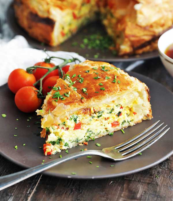 Spinach and Ricotta Bake