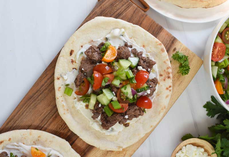 Greek Lamb Tacos