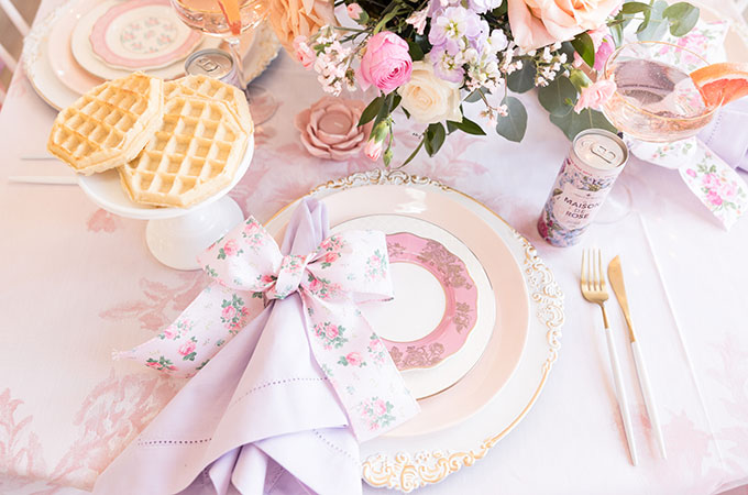 Mother's Day Brunch Place Setting