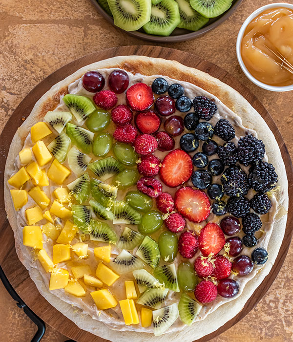 Fruity Dessert Pizza