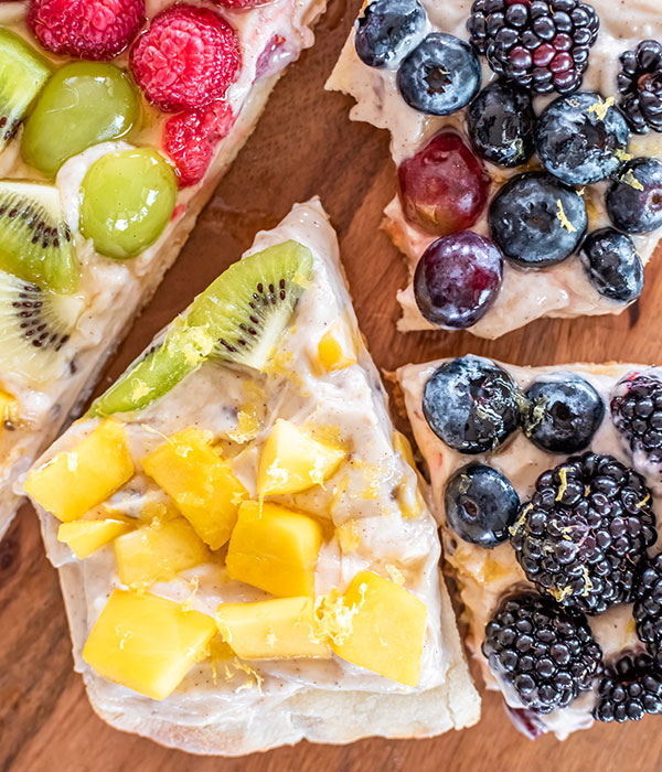 Fruity Dessert Pizza