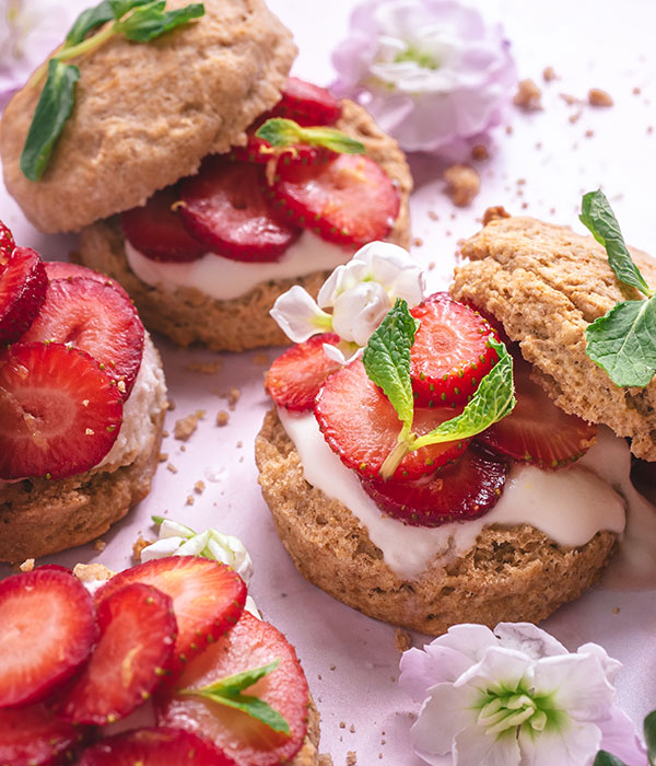 Strawberry Shortcake Biscuits