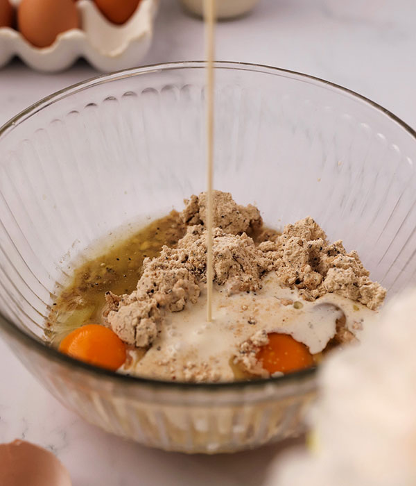 Baking Mix with Coffee Creamer