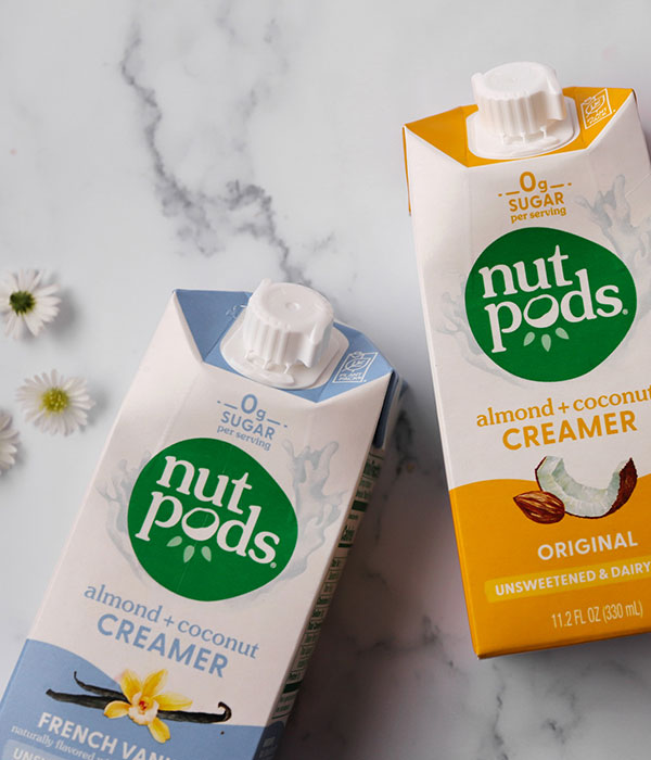 Nutpods Coffee Creamer Packaging