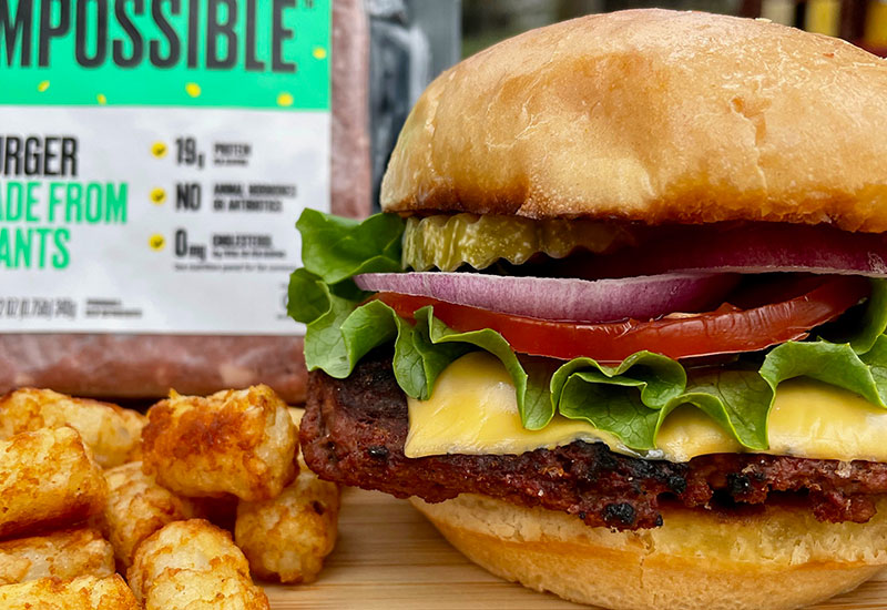 Impossible Fast Food Burger