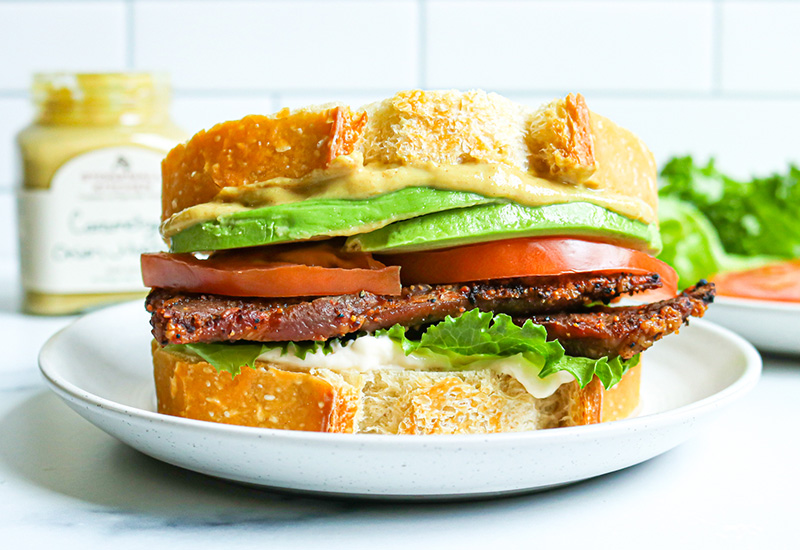 Crispy Pork Belly Sandwich