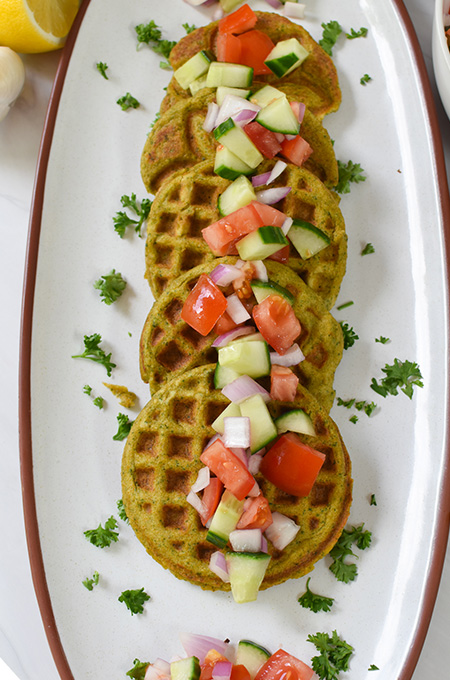 Falafel Waffle