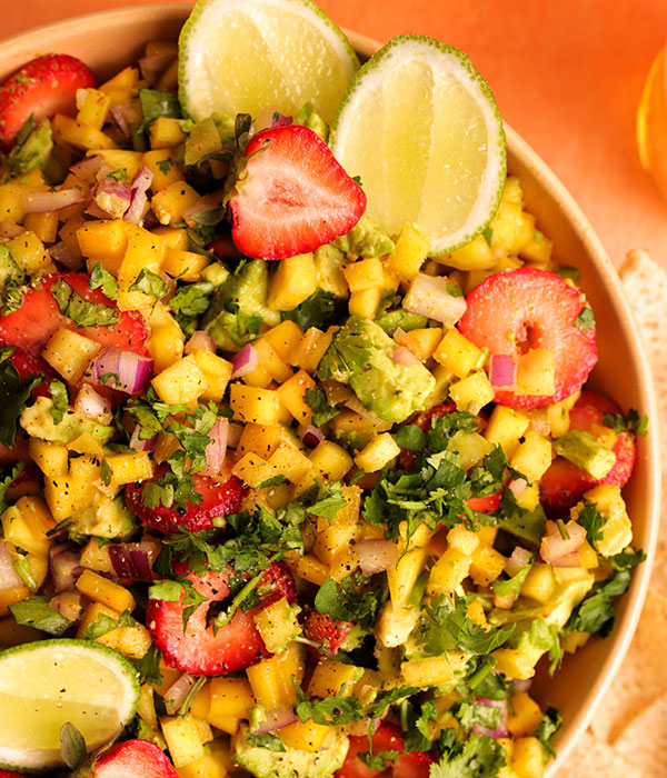 Strawberry Mango Salsa