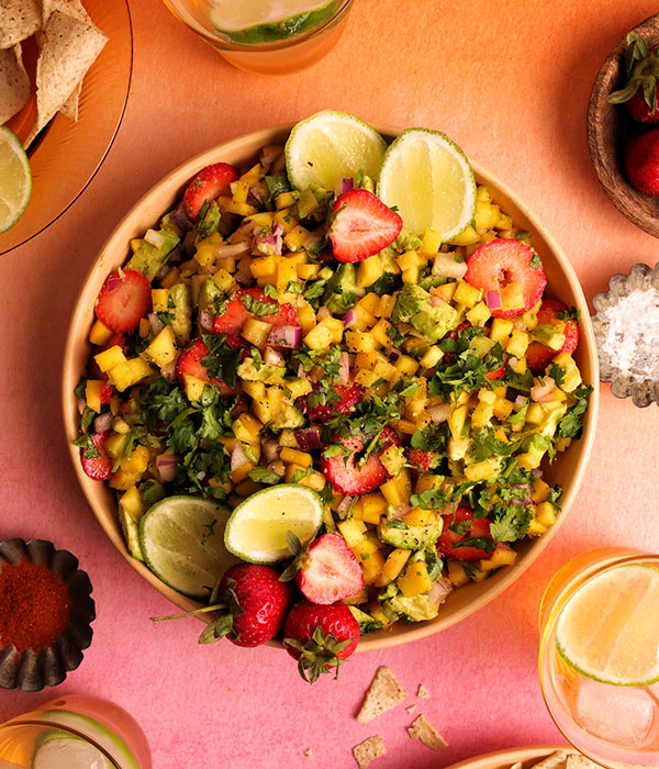 Strawberry Mango Salsa