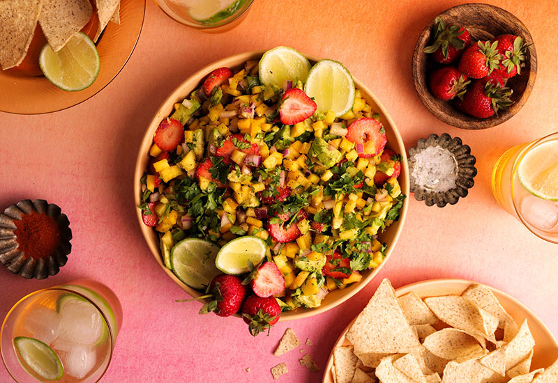Strawberry Mango Salsa