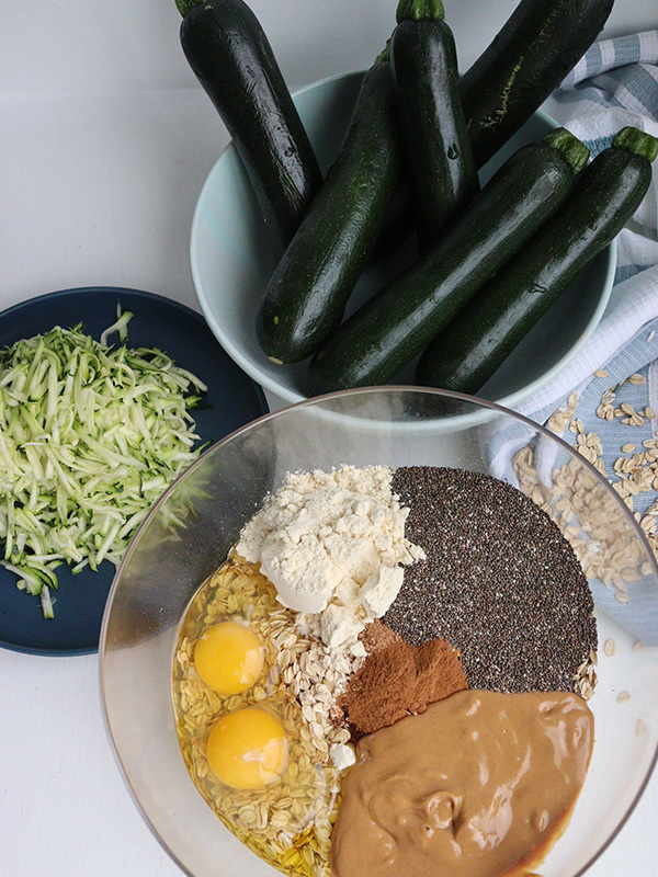 Chocolate Chip Zucchini Oat Bars