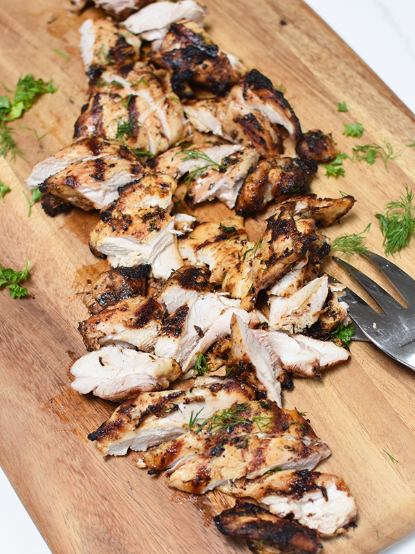 Grilled Chicken Greek Salad