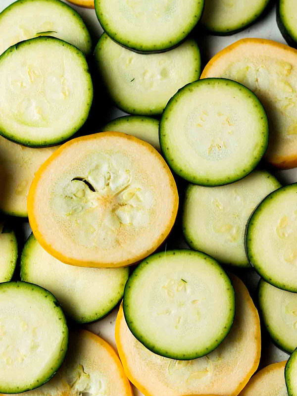 Sliced Summer Squash