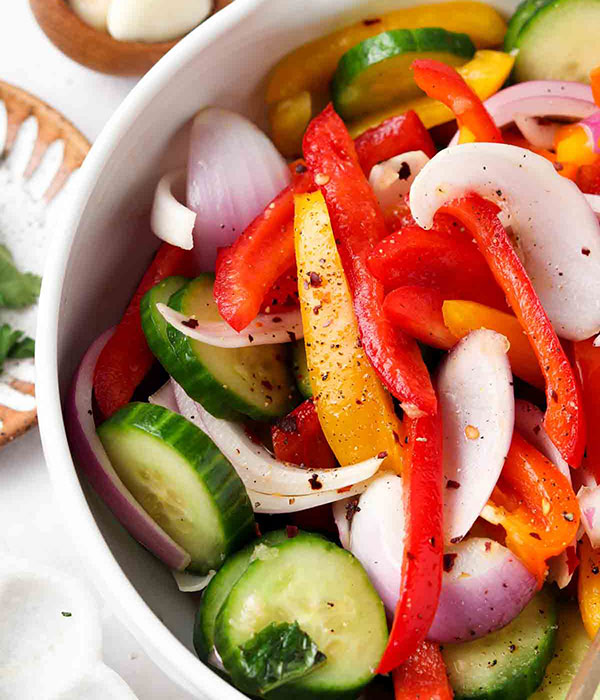 Cold Pepper Salad