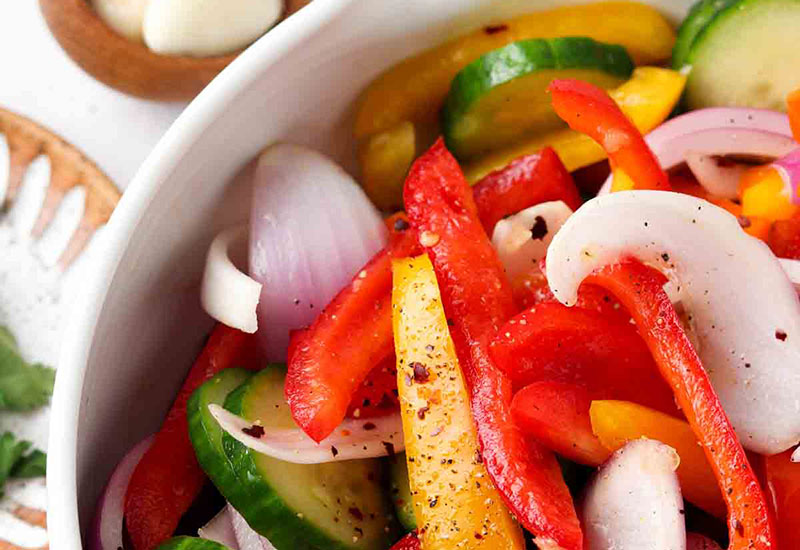 Cold Pepper Salad