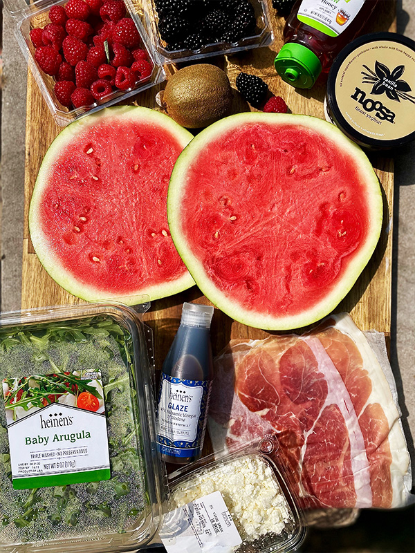 Watermelon Pizzas