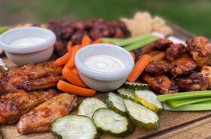 Chicken Wing Charcuterie