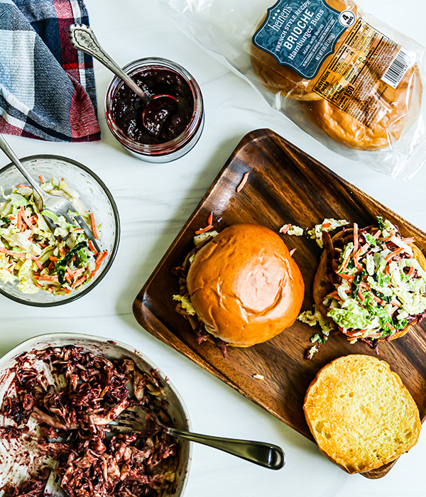 cherry bbq chicken sandwich