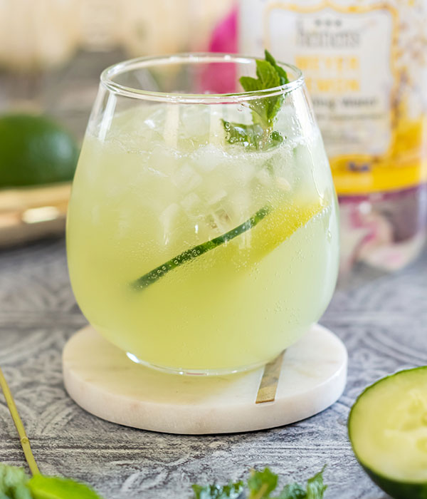 Cucumber Gin Fizz