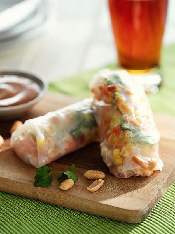 Mango Chicken Summer Roll