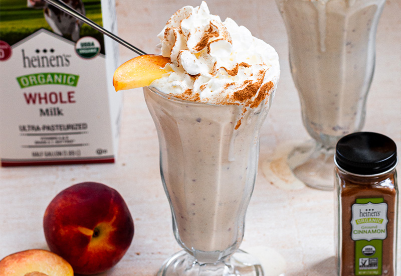 Peach Pie Milkshake
