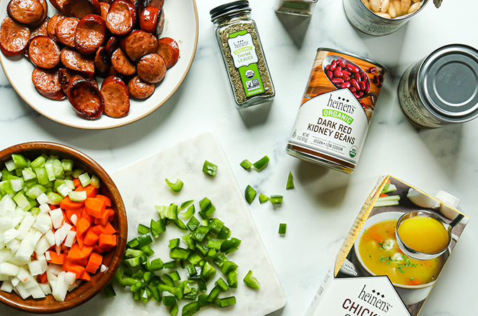 Hearty Smoked Sausage and Bean Soup