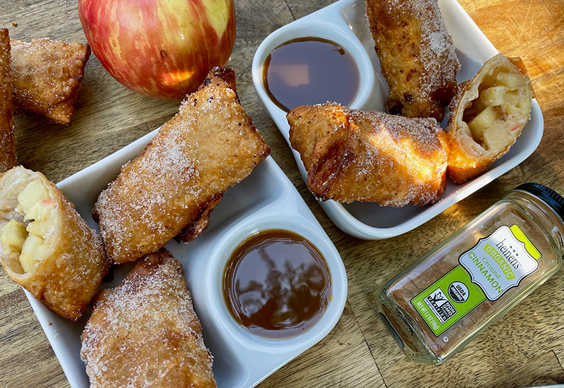 Apple Pie Egg Rolls