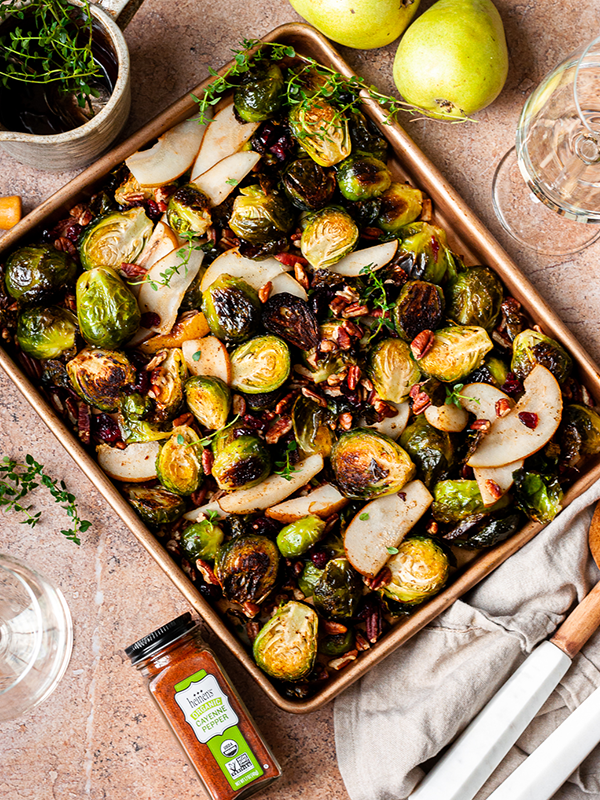 Autumn Harvest Brussels Sprouts