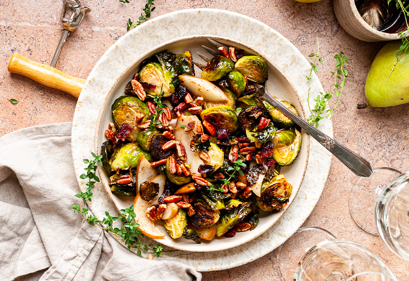 Autumn Harvest Brussels Sprouts