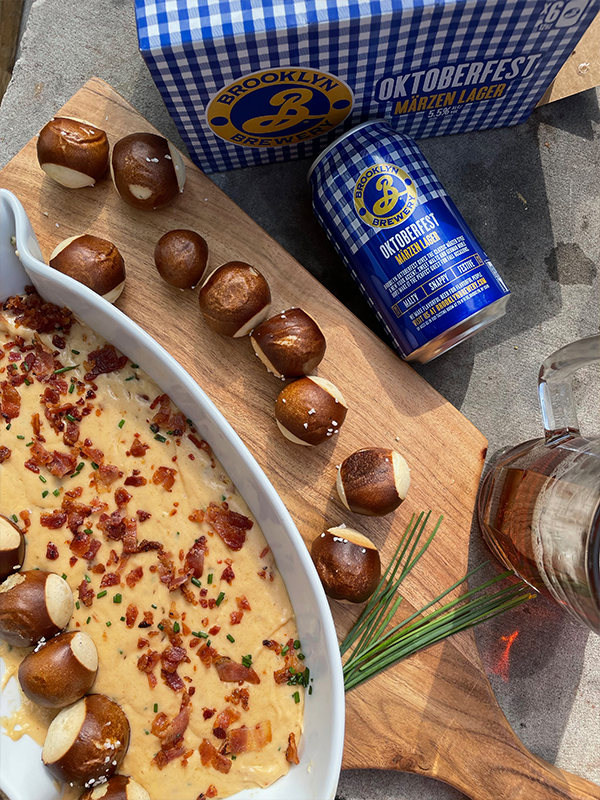 Bacon Beer Cheese Fondue
