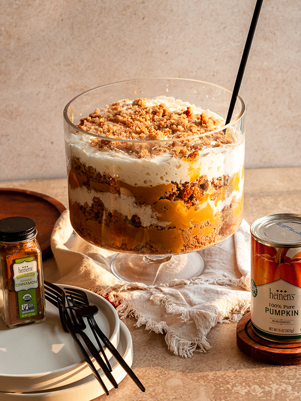 Pumpkin Gingerbread Trifle