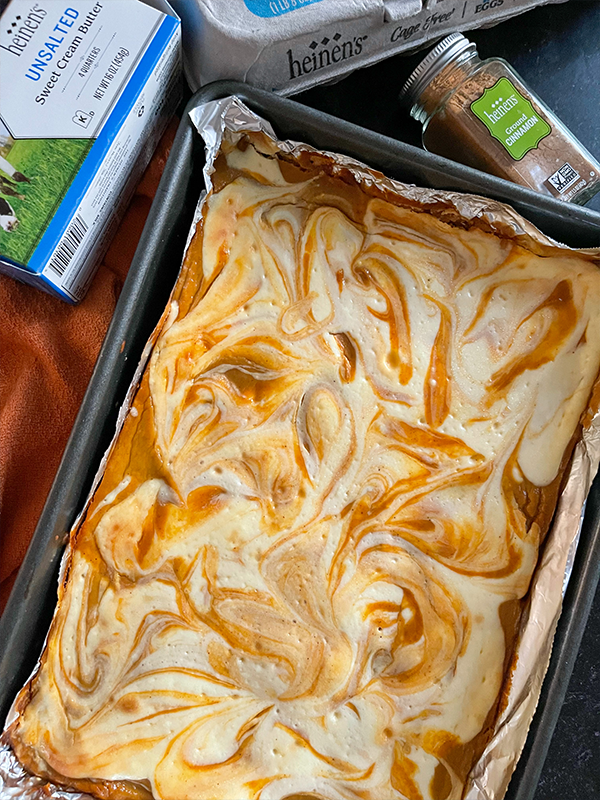 Sweet Potato Pecan Cheesecake Bars