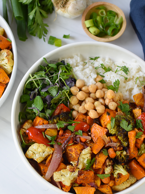 Sweet Potato Tahini Bowls 