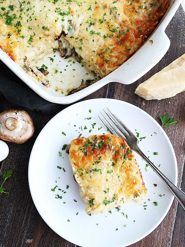 Wild Mushroom Lasagna