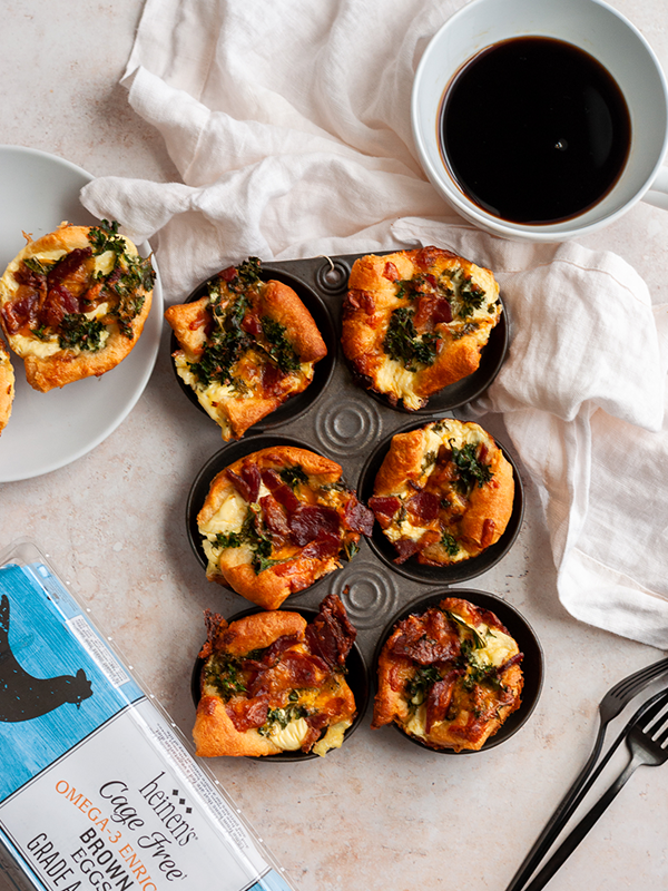 Bacon Quiche Breakfast Tarts