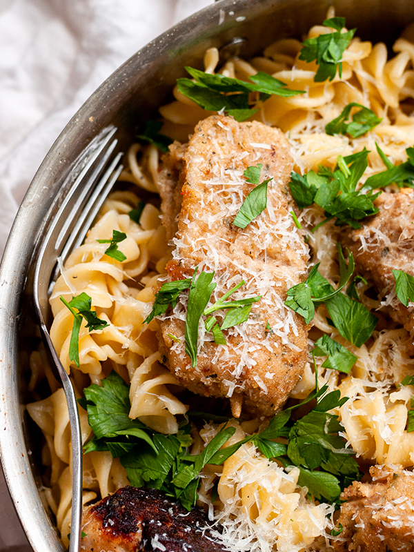 Easy City Chicken and Noodles