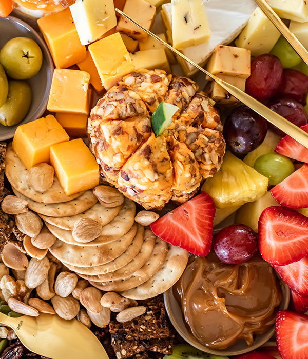 Easy Fall Cheese Board