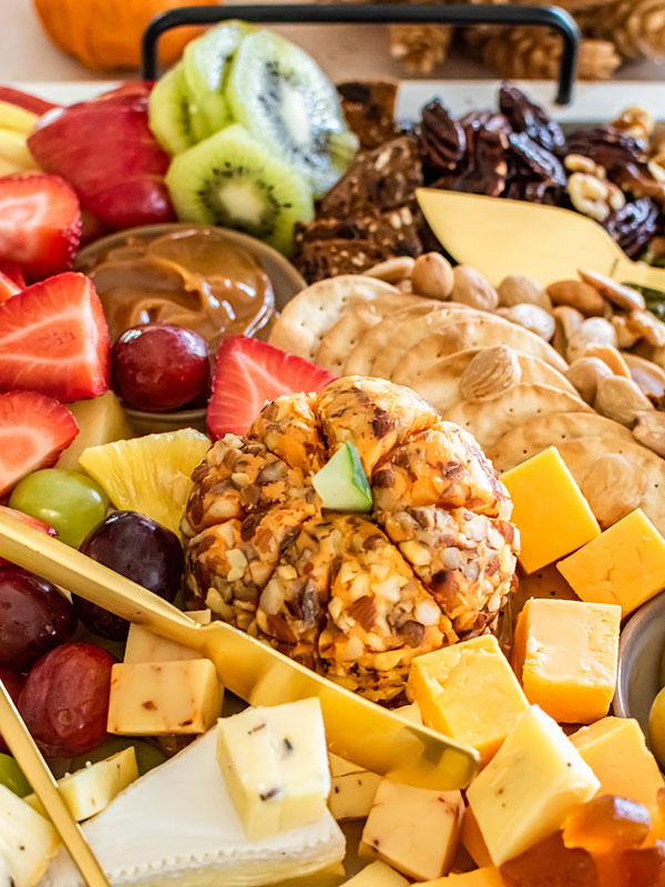 Easy Fall Cheese Board