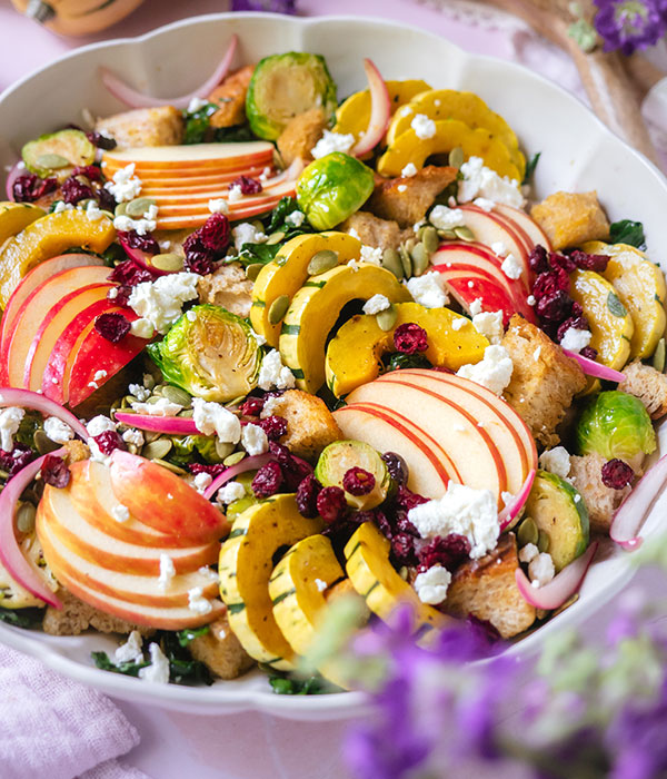 Fall Panzanellla Salad