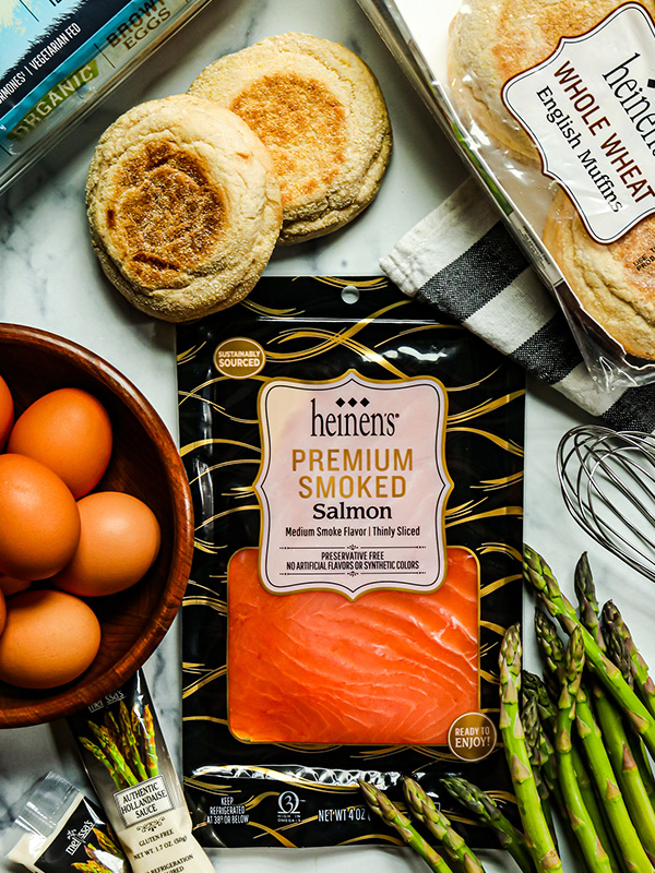 Overnight Eggs Benedict Casserole with Smoked Salmon 